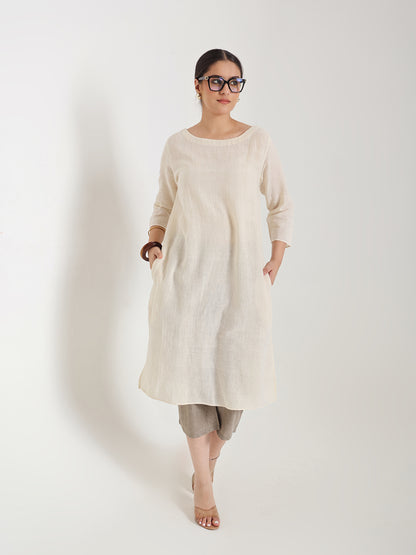 Natural Cotton- Kurta set