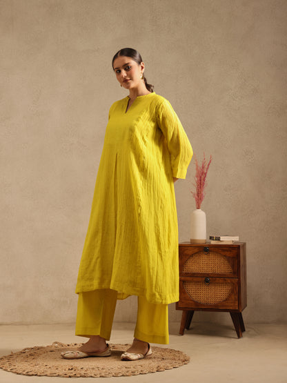 Amaltas Yellow  - Mantra Kurta set
