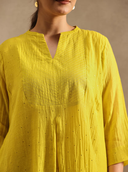 Amaltas Yellow  - Mantra Kurta set