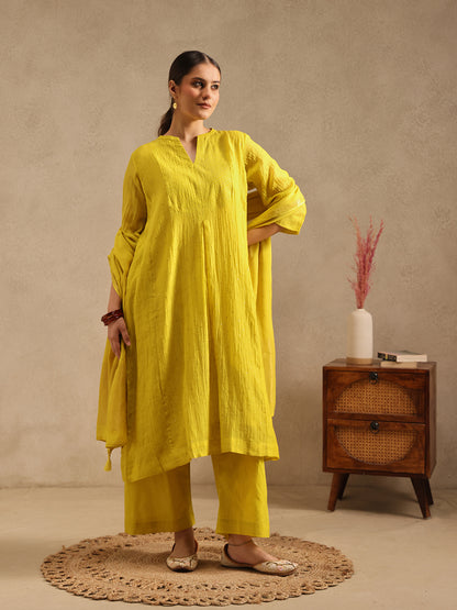 Amaltas Yellow  - Mantra Kurta set