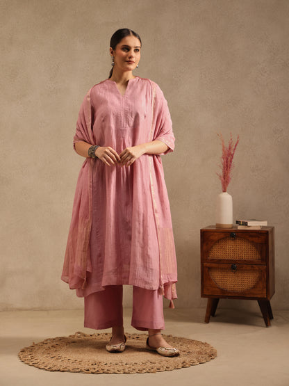 Dusty Pink  - Mantra Kurta set