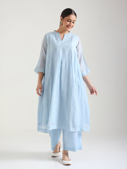 Powder Blue - Mantra Kurta Set
