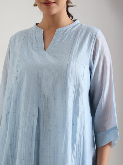 Powder Blue - Mantra Kurta Set