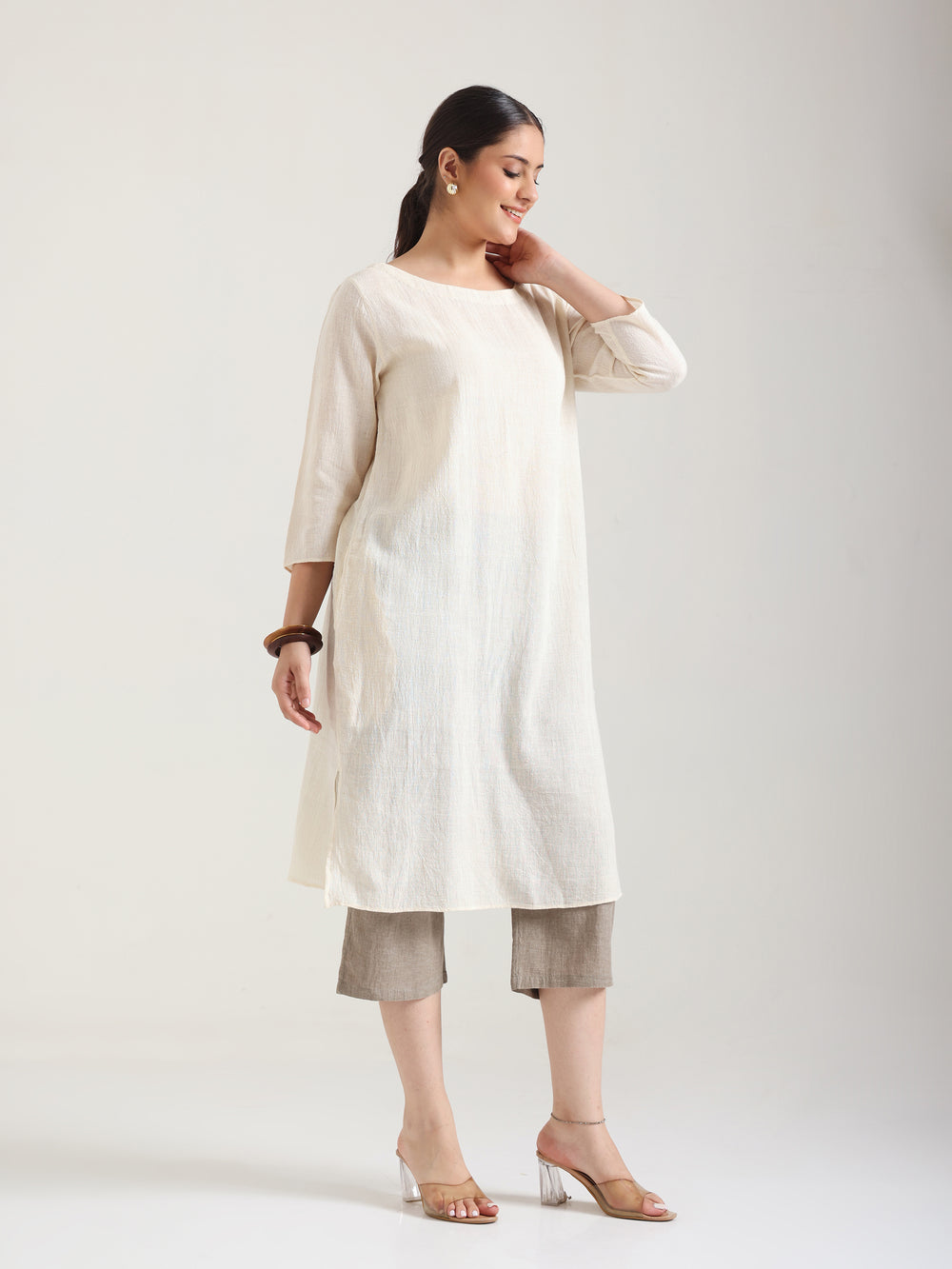 Natural Cotton- Kurta set