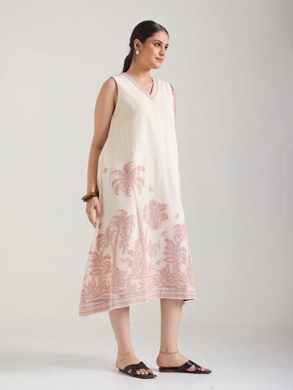 Beach Palm Dress