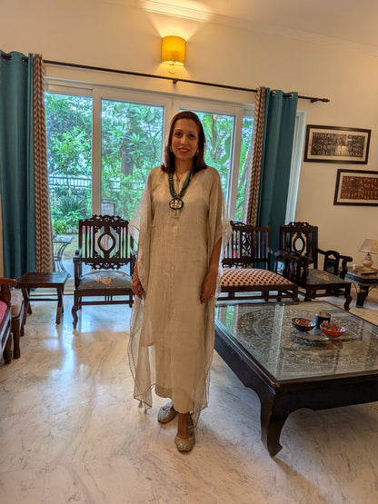 Golden Kaftan set
