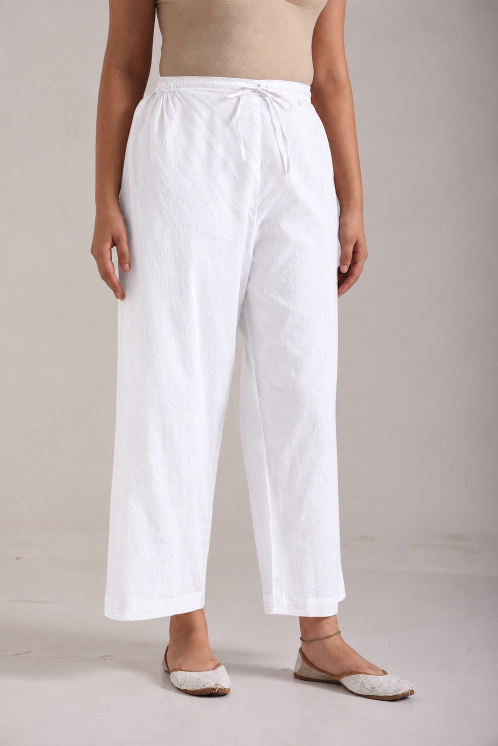 Soft Cotton - White pants